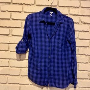 Splendid plaid button down